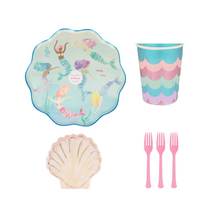 Load image into Gallery viewer, Let's Be Mermaids Party Box