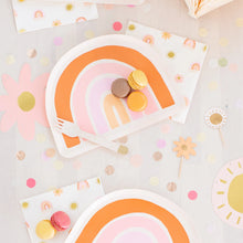 Load image into Gallery viewer, Jollity &amp; Co. Boho Rainbow Large Napkins
