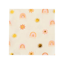 Load image into Gallery viewer, Jollity &amp; Co. Boho Rainbow Large Napkins
