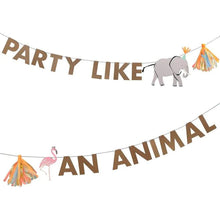 Load image into Gallery viewer, Meri Meri Safari Animal Garland
