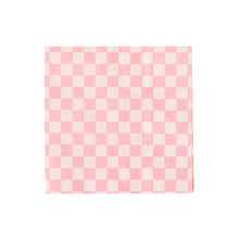 Load image into Gallery viewer, Jollity &amp; Co. Check It Pink Large Napkins
