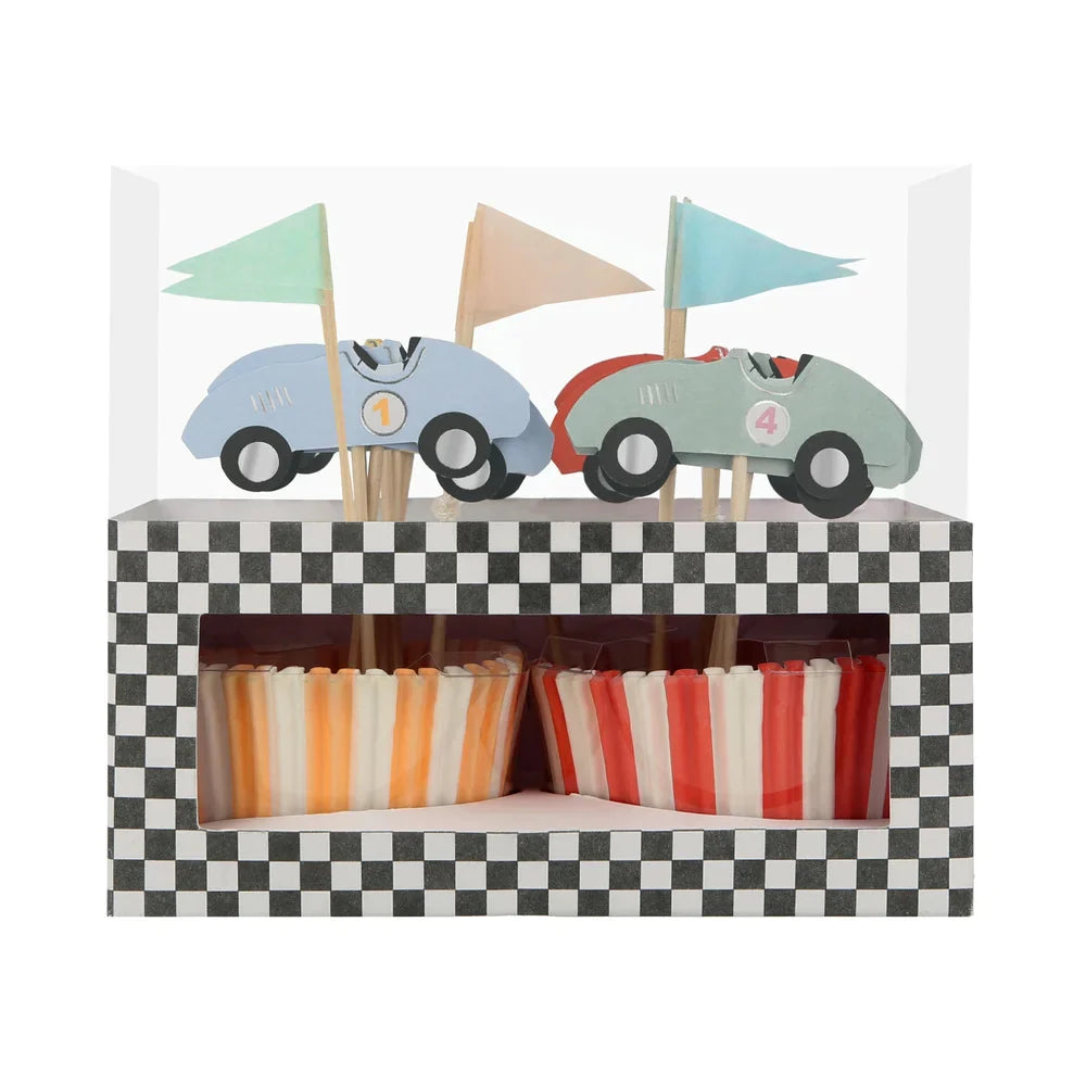 Meri Meri Race Car Cupcake Kit