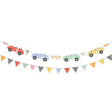Load image into Gallery viewer, Meri Meri Race Car Garland
