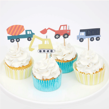 Load image into Gallery viewer, Meri Meri Construction Cupcake Kit

