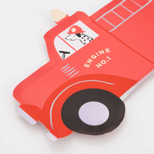 Load image into Gallery viewer, Meri Meri Fire Truck Plates
